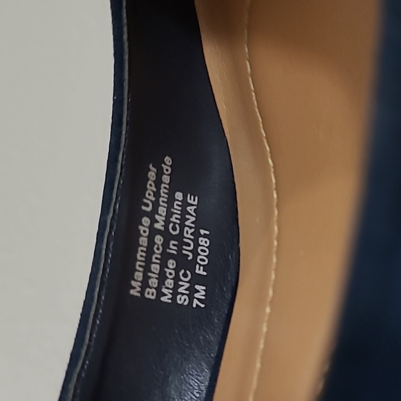 Style & Co. Macys JURNAE Navy Suede Block Heel Pumps Womens Mary Jane Shoes - Picture 10 of 10